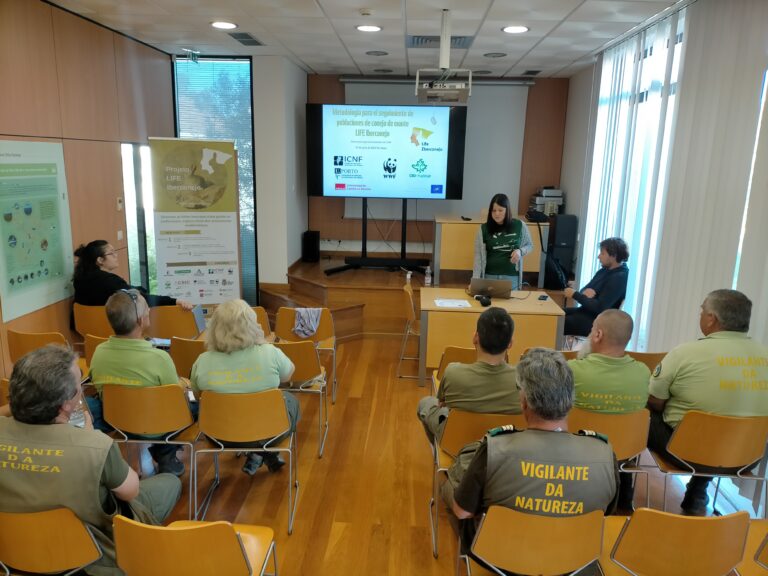 Curso de formación en Rio Maior, Portugal, con el Corpo Nacional de Agentes Florestais de ICNF